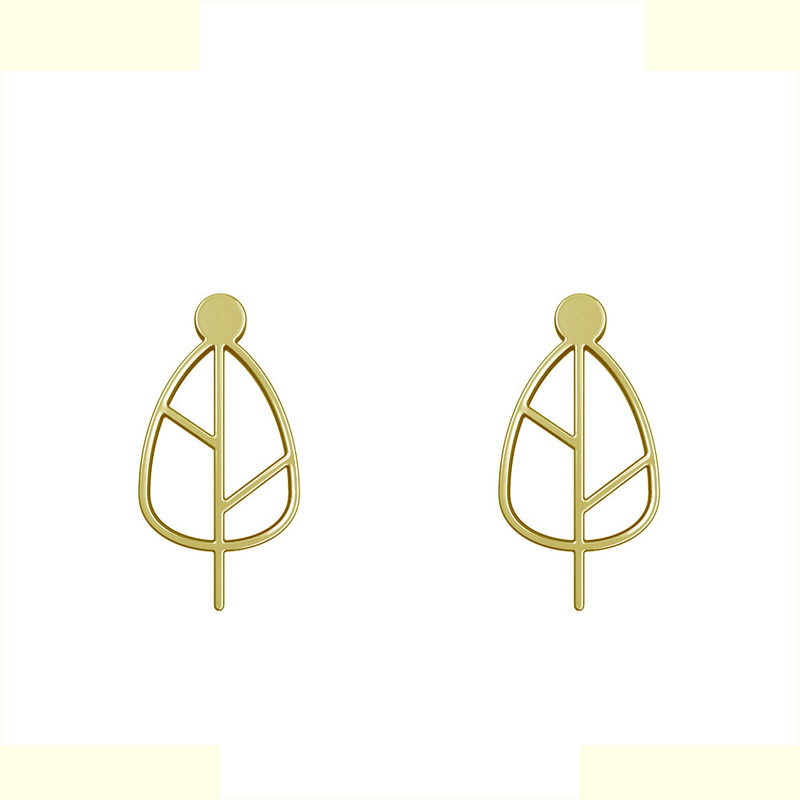 گوشواره طلا 18 عیار زنانه مدوپد مدل برگ کد GA1-15901 گوشواره طلا 18 عیار زنانه مدوپد مدل برگ کد GA1-15901