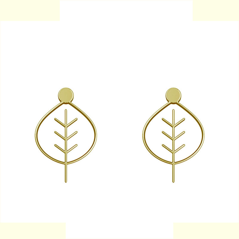 گوشواره طلا 18 عیار زنانه مدوپد مدل برگ کد GA1-15911 گوشواره طلا 18 عیار زنانه مدوپد مدل برگ کد GA1-15911