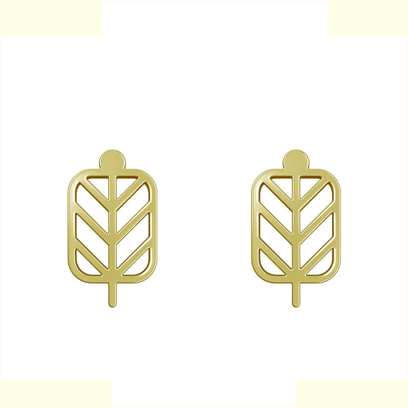 گوشواره طلا 18 عیار زنانه مدوپد مدل برگ کد GA1-15941 گوشواره طلا 18 عیار زنانه مدوپد مدل برگ کد GA1-15941