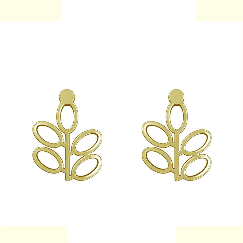 گوشواره طلا 18 عیار زنانه مدوپد مدل برگ کد GA1-16008 گوشواره طلا 18 عیار زنانه مدوپد مدل برگ کد GA1-16008