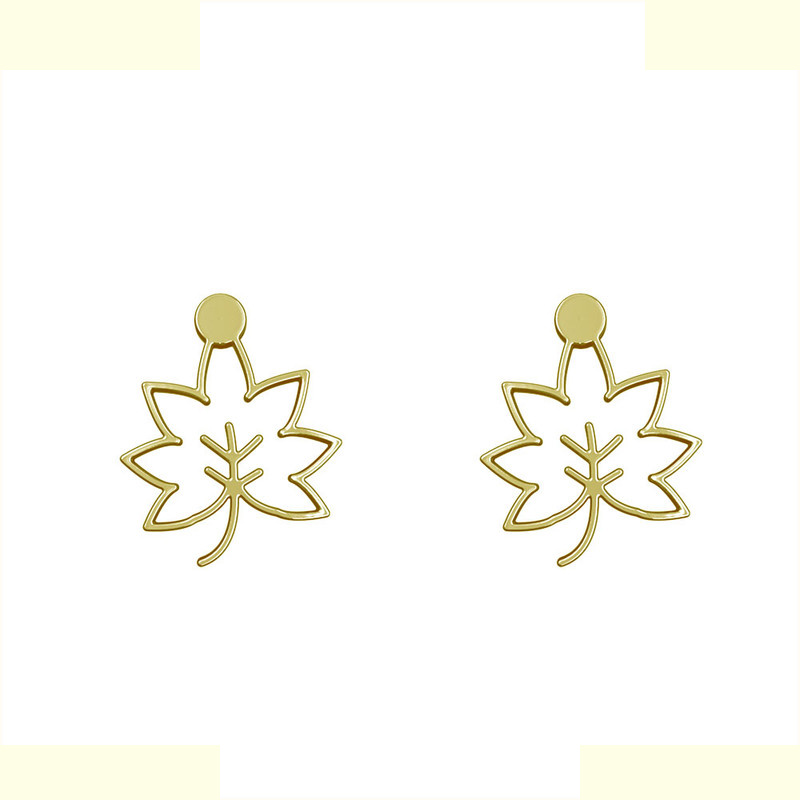 گوشواره طلا 18 عیار زنانه مدوپد مدل برگ کد GA1-16025 گوشواره طلا 18 عیار زنانه مدوپد مدل برگ کد GA1-16025