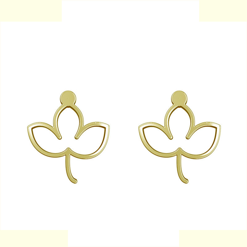 گوشواره طلا 18 عیار زنانه مدوپد مدل برگ کد GA1-16032 گوشواره طلا 18 عیار زنانه مدوپد مدل برگ کد GA1-16032