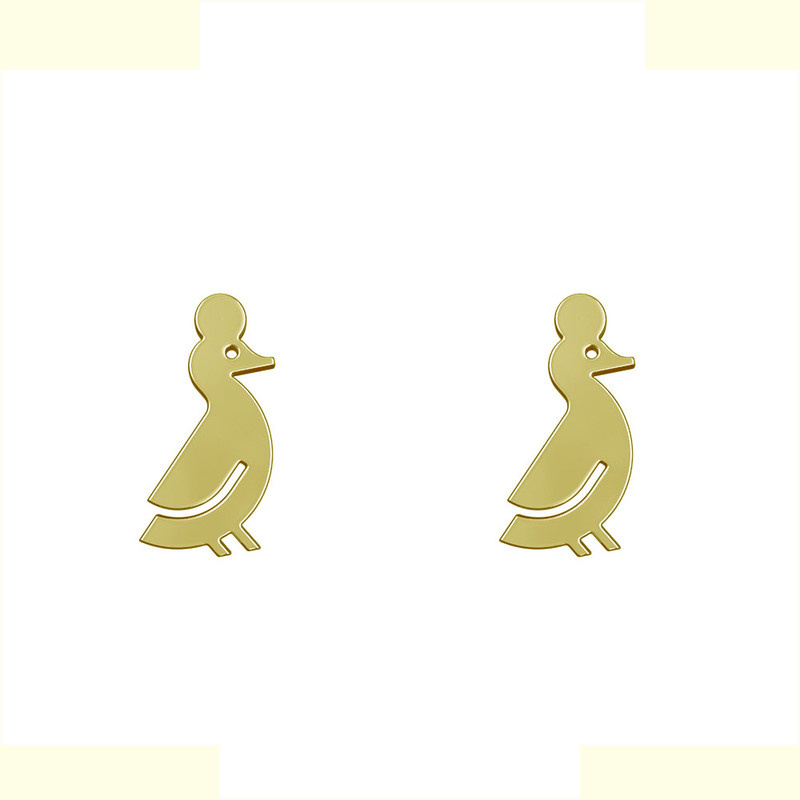 گوشواره طلا 18 عیار زنانه مدوپد مدل پرنده کد GA1-16042 گوشواره طلا 18 عیار زنانه مدوپد مدل پرنده کد GA1-16042