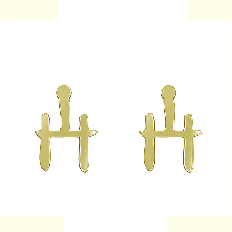 گوشواره طلا 18 عیار زنانه مدوپد مدل هندسی کد GA1-16167 گوشواره طلا 18 عیار زنانه مدوپد مدل هندسی کد GA1-16167