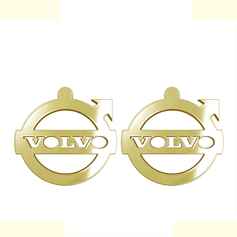 گوشواره طلا 18 عیار زنانه مدوپد مدل ولوو کد GA1-16231