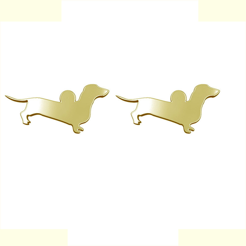 گوشواره طلا 18 عیار زنانه مدوپد مدل سگ کد GA1-16395 گوشواره طلا 18 عیار زنانه مدوپد مدل سگ کد GA1-16395