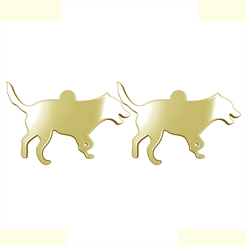 گوشواره طلا 18 عیار زنانه مدوپد مدل سگ کد GA1-16557 گوشواره طلا 18 عیار زنانه مدوپد مدل سگ کد GA1-16557