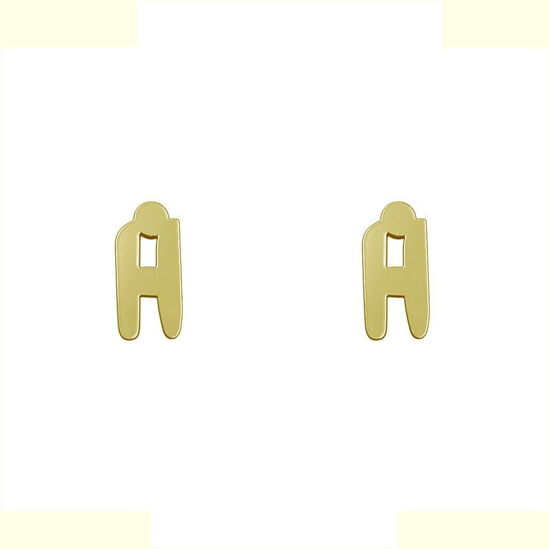 گوشواره طلا 18 عیار زنانه مدوپد مدل حرف A کد GA1-16615 گوشواره طلا 18 عیار زنانه مدوپد مدل حرف A کد GA1-16615