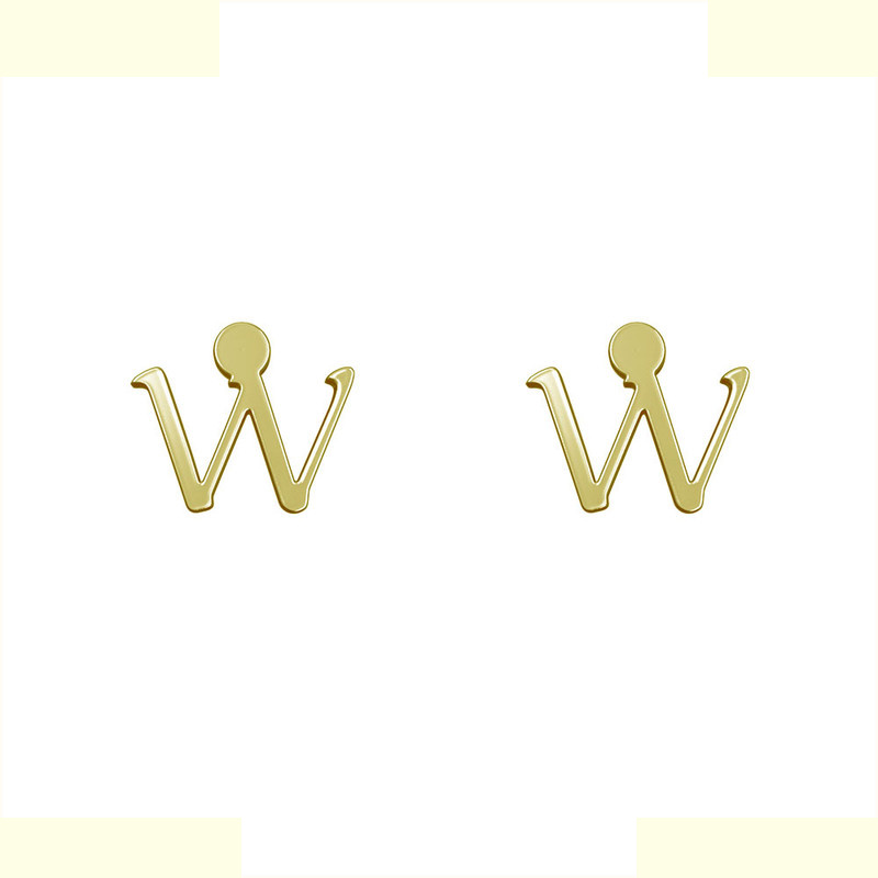 گوشواره طلا 18 عیار زنانه مدوپد مدل حرف W کد GA1-16935 گوشواره طلا 18 عیار زنانه مدوپد مدل حرف W کد GA1-16935