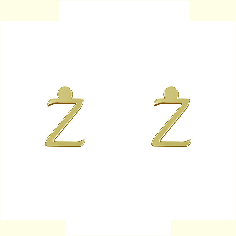 گوشواره طلا 18 عیار زنانه مدوپد مدل حرف Z کد GA1-16938 گوشواره طلا 18 عیار زنانه مدوپد مدل حرف Z کد GA1-16938