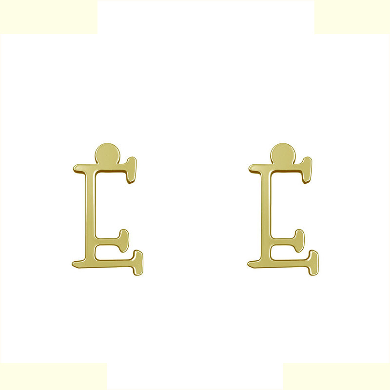 گوشواره طلا 18 عیار زنانه مدوپد مدل حرف E کد GA1-16969 گوشواره طلا 18 عیار زنانه مدوپد مدل حرف E کد GA1-16969