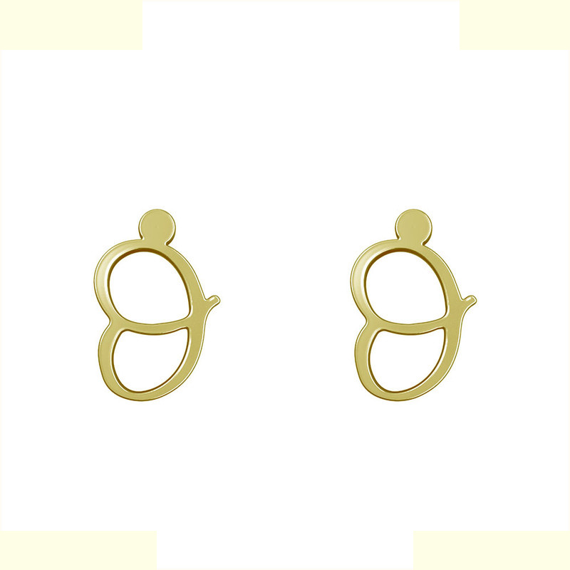 گوشواره طلا 18 عیار زنانه مدوپد مدل حرف O کد GA1-16979 گوشواره طلا 18 عیار زنانه مدوپد مدل حرف O کد GA1-16979