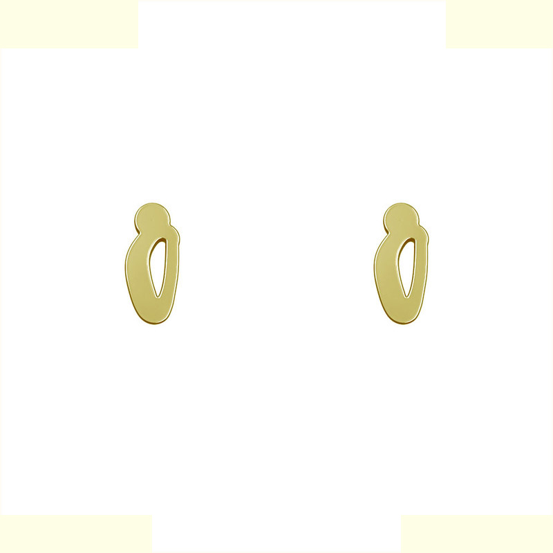 گوشواره طلا 18 عیار زنانه مدوپد مدل حرف O کد GA1-17005 گوشواره طلا 18 عیار زنانه مدوپد مدل حرف O کد GA1-17005