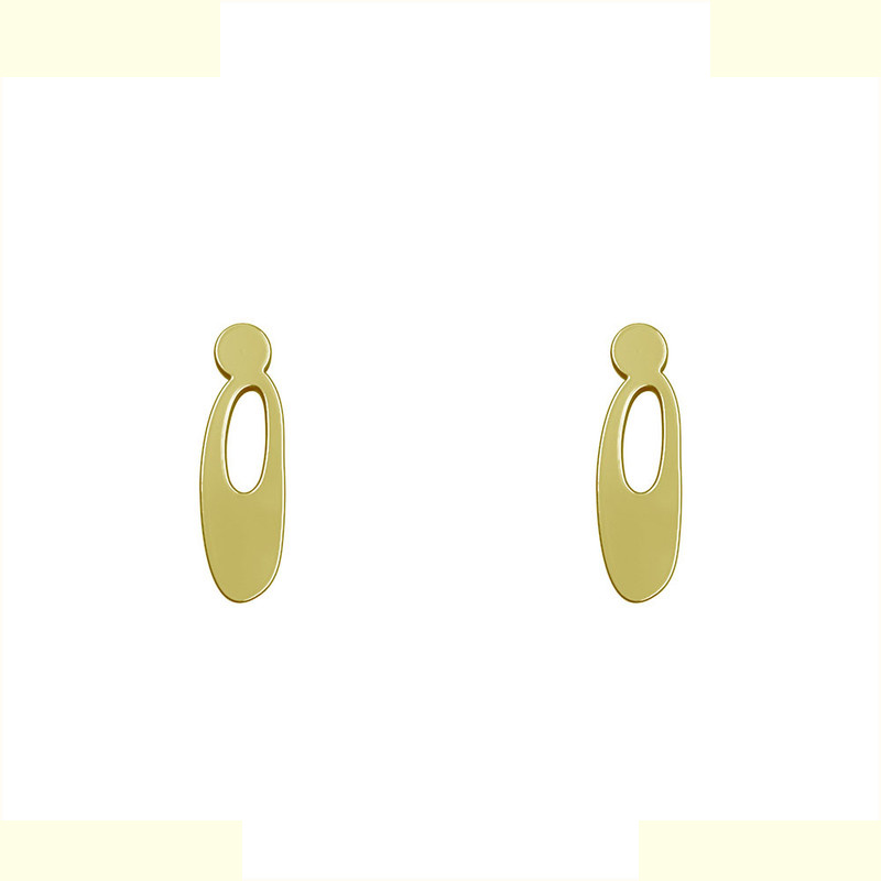 گوشواره طلا 18 عیار زنانه مدوپد مدل حرف O کد GA1-17083 گوشواره طلا 18 عیار زنانه مدوپد مدل حرف O کد GA1-17083