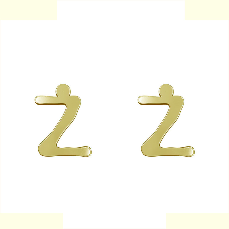 گوشواره طلا 18 عیار زنانه مدوپد مدل حرف Z کد GA1-17094 گوشواره طلا 18 عیار زنانه مدوپد مدل حرف Z کد GA1-17094