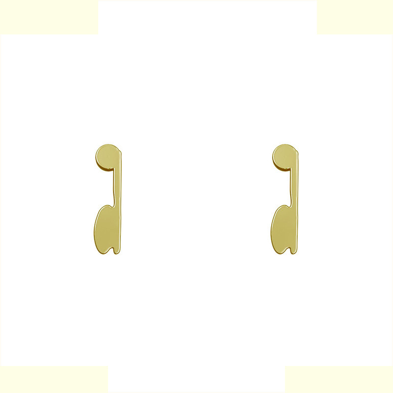 گوشواره طلا 18 عیار زنانه مدوپد مدل حرف D کد GA1-17098 گوشواره طلا 18 عیار زنانه مدوپد مدل حرف D کد GA1-17098