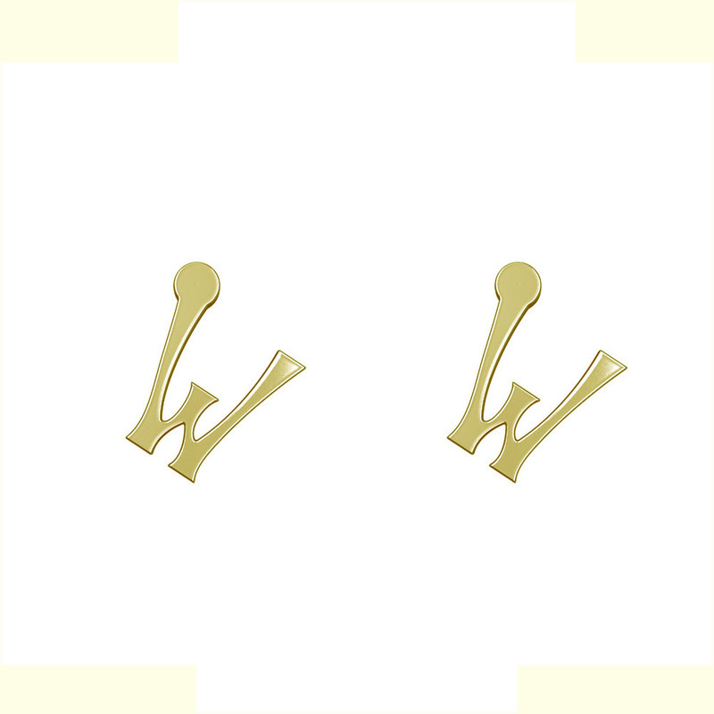 گوشواره طلا 18 عیار زنانه مدوپد مدل حرف W کد GA1-17143 گوشواره طلا 18 عیار زنانه مدوپد مدل حرف W کد GA1-17143