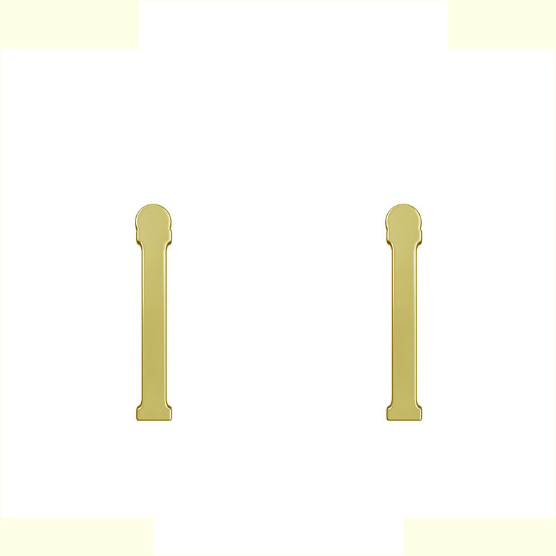 گوشواره طلا 18 عیار زنانه مدوپد مدل حرف I کد GA1-17155 گوشواره طلا 18 عیار زنانه مدوپد مدل حرف I کد GA1-17155