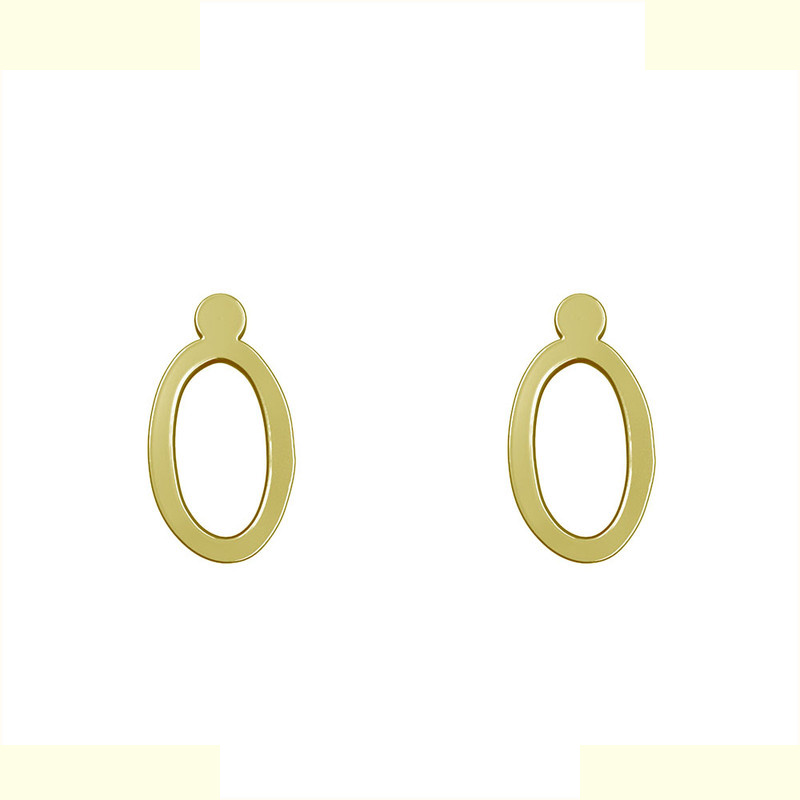 گوشواره طلا 18 عیار زنانه مدوپد مدل حرف O کد GA1-17187 گوشواره طلا 18 عیار زنانه مدوپد مدل حرف O کد GA1-17187