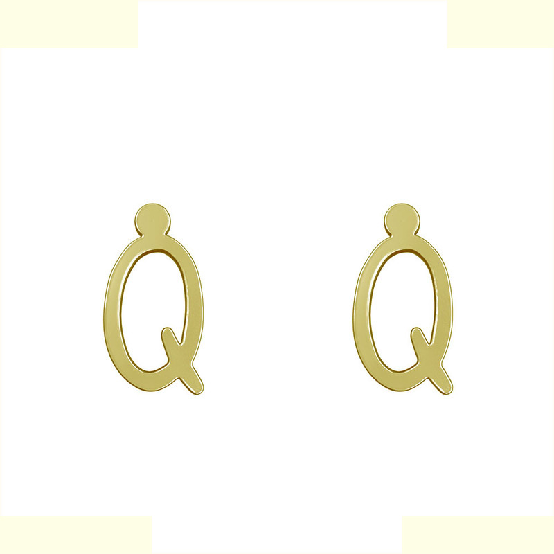 گوشواره طلا 18 عیار زنانه مدوپد مدل حرف Q کد GA1-17189 گوشواره طلا 18 عیار زنانه مدوپد مدل حرف Q کد GA1-17189