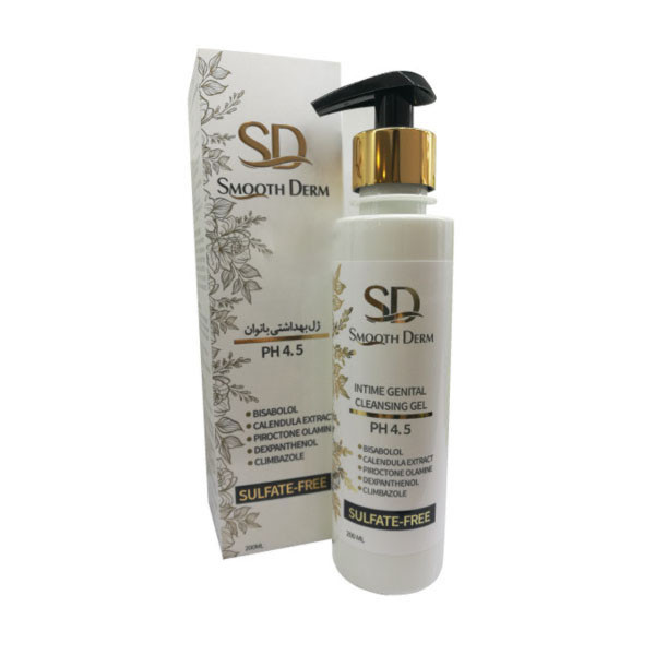 ژل بهداشتی بانوان اسموت درم مدل Genital Cleansing حجم 200 میلی لیتر ژل بهداشتی بانوان اسموت درم مدل Genital Cleansing حجم 200 میلی لیتر