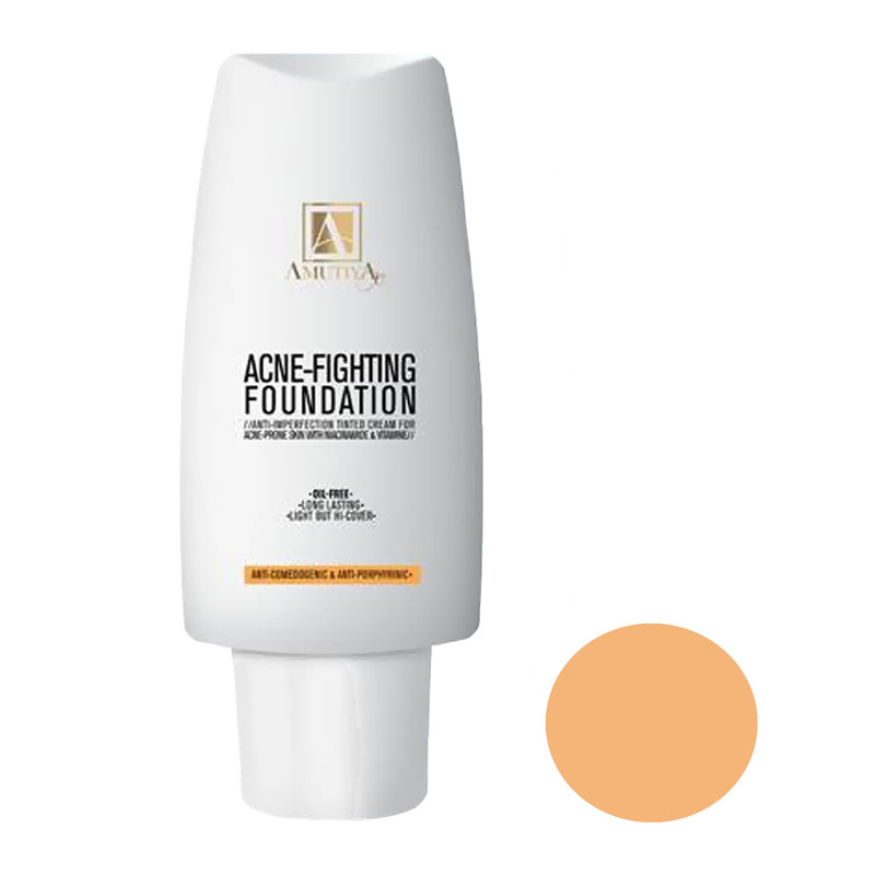 کرم پودر آموتیا مدل Acne_Fighting شماره 440 حجم 30 میلی لیتر کرم پودر آموتیا مدل Acne_Fighting شماره 440 حجم 30 میلی لیتر