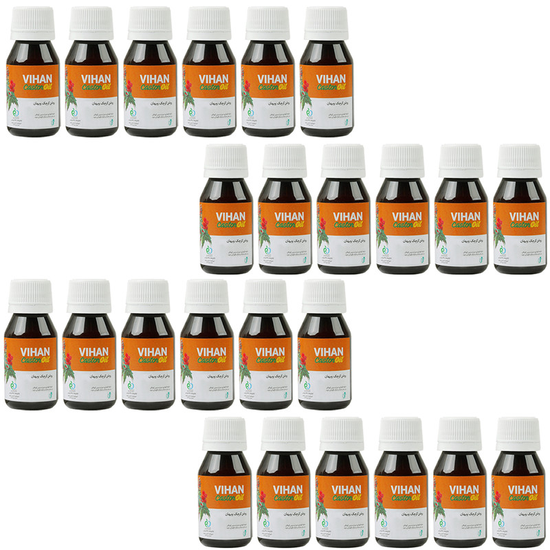 روغن کرچک ویهان کد Castor24 حجم 40 میلی لیتر مجموعه 24 عددی روغن کرچک ویهان کد Castor24 حجم 40 میلی لیتر مجموعه 24 عددی