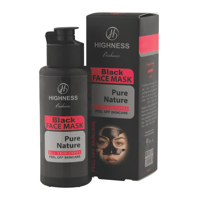 ماسک صورت انشور هاینس مدل black حجم 120 میلی لیتر ماسک صورت انشور هاینس مدل black حجم 120 میلی لیتر