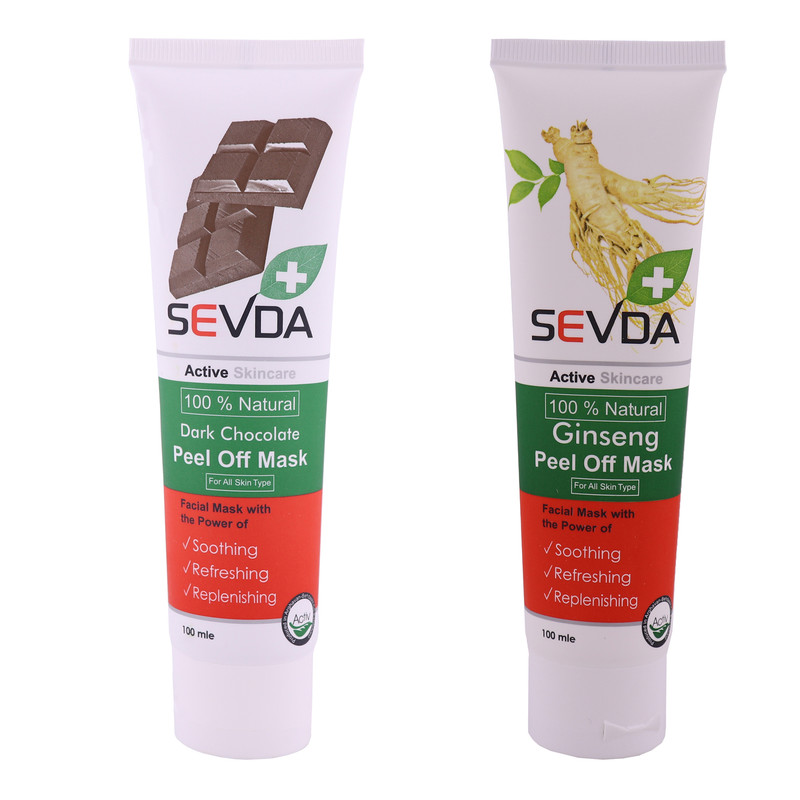 ماسک صورت سودا مدل کاکائو و جنسینگ حجم 100 میلی لیتر ماسک صورت سودا مدل کاکائو و جنسینگ حجم 100 میلی لیتر