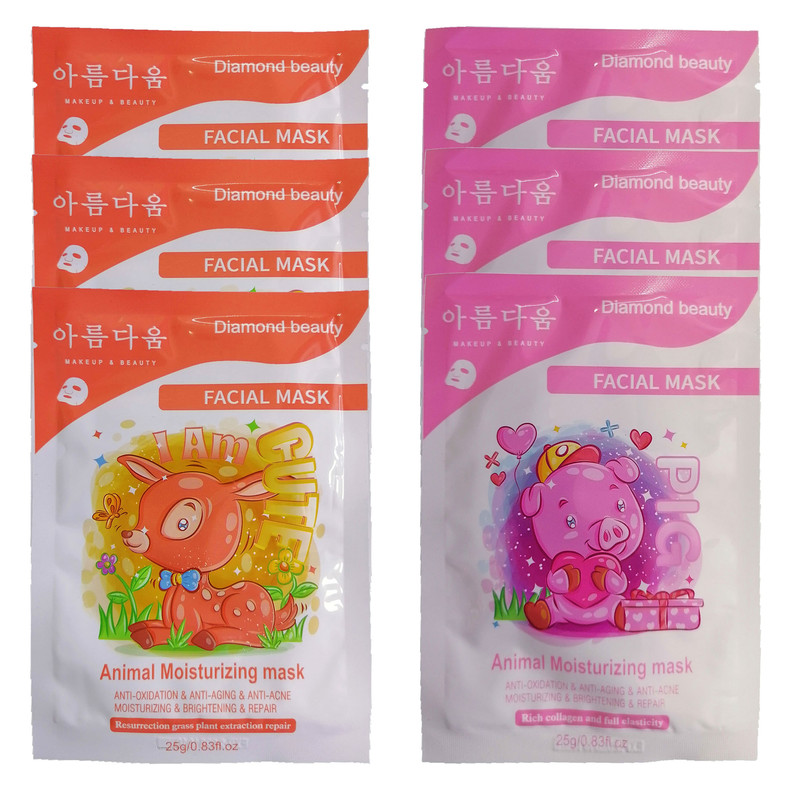 ماسک صورت دایموند بیوتی مدل آبرسان وزن 25 گرم مجموعه 6 عددی ماسک صورت دایموند بیوتی مدل آبرسان وزن 25 گرم مجموعه 6 عددی