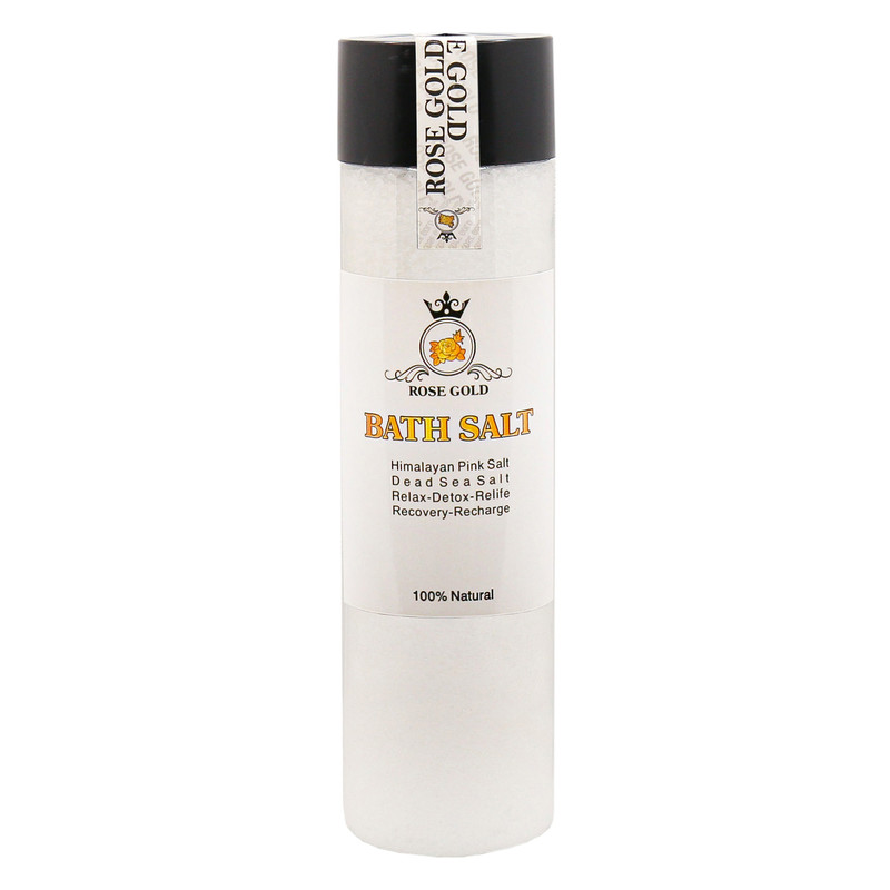 نمک حمام رزگلد مدل ساده وزن 600 گرم نمک حمام رزگلد مدل ساده وزن 600 گرم