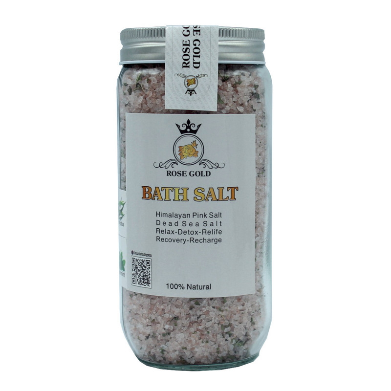 نمک حمام رز گلد مدل MINT & EUCALYPTUS وزن 650 گرم نمک حمام رز گلد مدل MINT & EUCALYPTUS وزن 650 گرم