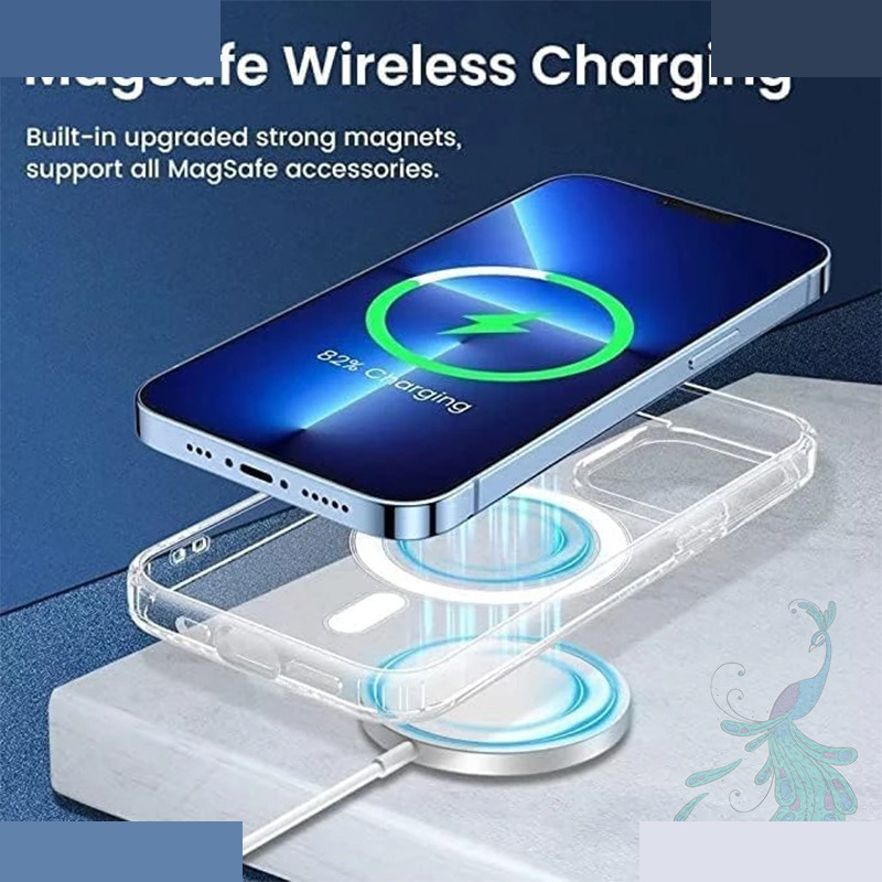 کاور گوشی موبایل اپل iPhone 11 Pro Max پیکوک مدل Clear Magsafe کاور گوشی موبایل اپل iPhone 11 Pro Max پیکوک مدل Clear Magsafe