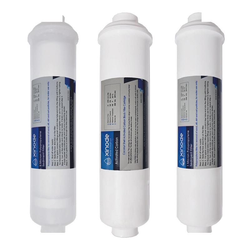 دستگاه تصفیه کننده آب زینود مدل کیسی CX107-W3INLINEF به همراه فیلتر اینلاینی