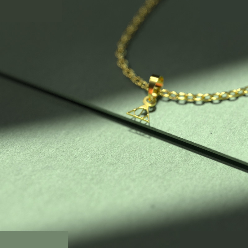 گردنبند طلا 18 عیار زنانه مدوپد مدل هری پاتر کد A3-1-1098