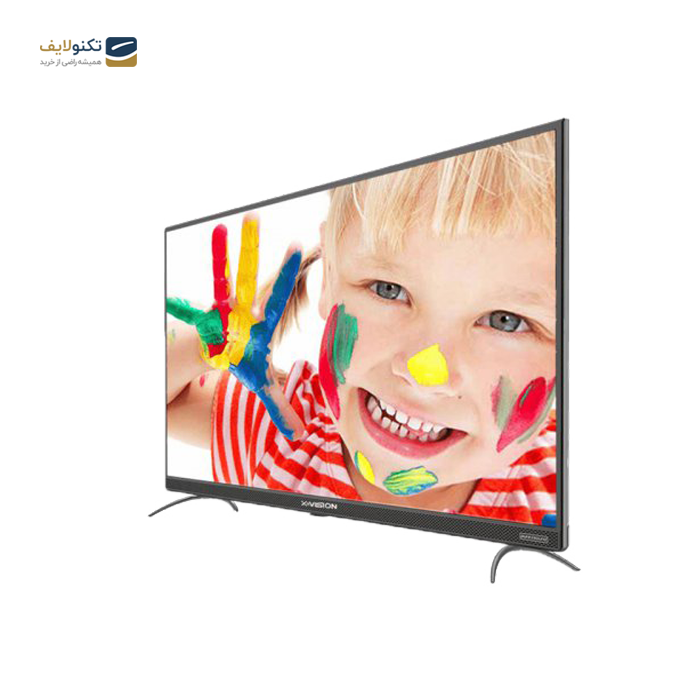 تلویزیون ال ای دی هوشمند ایکس ویژن مدل 43XT745 سایز 43 اینچ