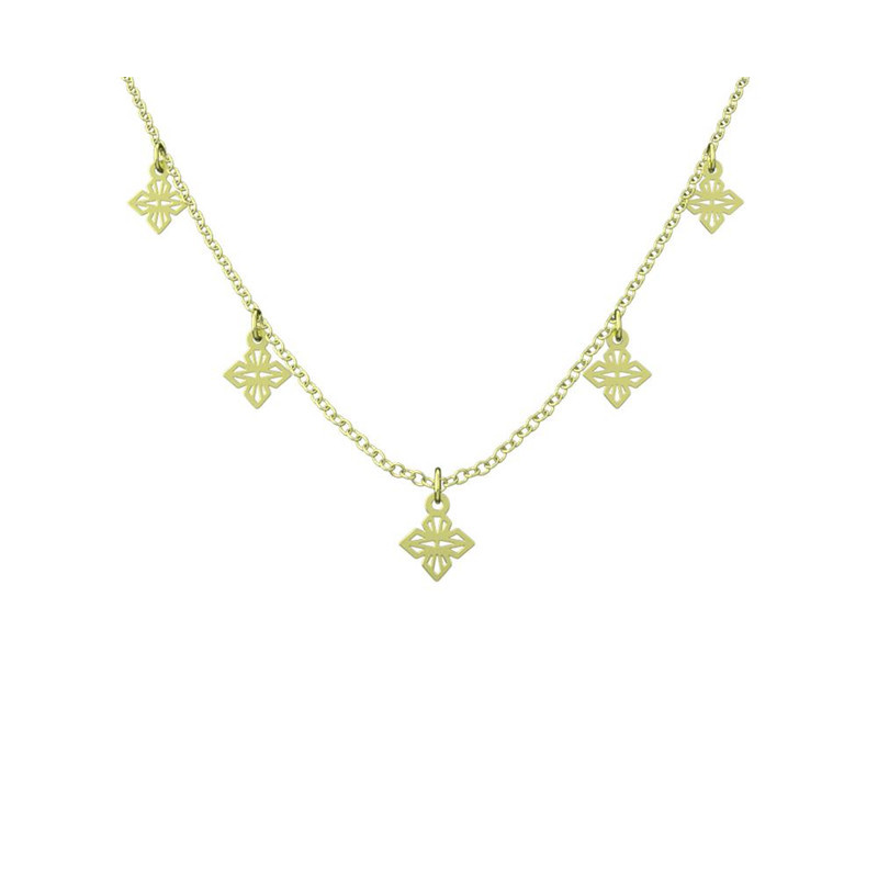 گردنبند طلا 18 عیار زنانه مدوپد مدل هندسی کد RNA10159 گردنبند طلا 18 عیار زنانه مدوپد مدل هندسی کد RNA10159