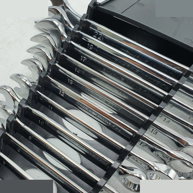 آچار یکسر تخت و یکسر رینگی باس مدل LIFE-STYLE مجموعه 12 عددی آچار یکسر تخت و یکسر رینگی باس مدل LIFE-STYLE مجموعه 12 عددی