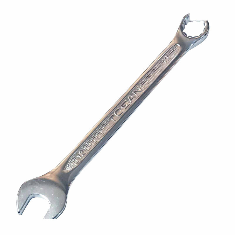 آچار یکسر تخت و یکسر رینگی توسن مدل TI101-12 سایز 12 میلی متر آچار یکسر تخت و یکسر رینگی توسن مدل TI101-12 سایز 12 میلی متر