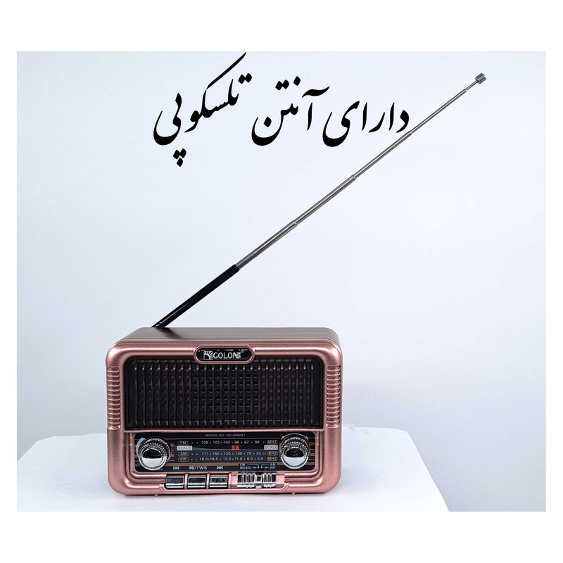 رادیو گولون مدل RX-6060BT رادیو گولون مدل RX-6060BT