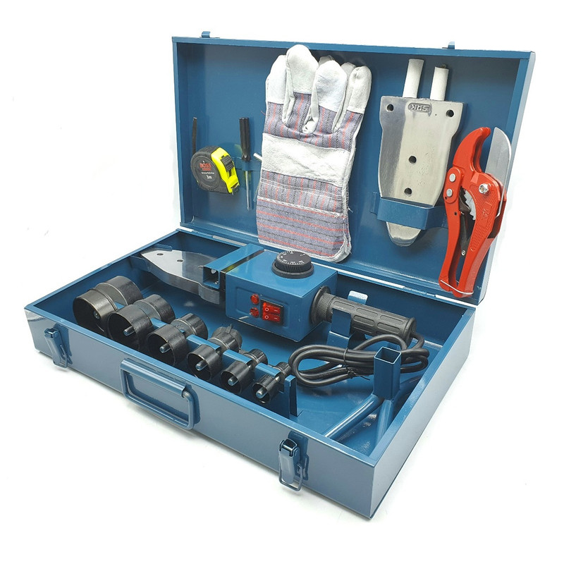 دستگاه جوش لوله پلیمری باس مدل 20_63 مجموعه 13 عددی دستگاه جوش لوله پلیمری باس مدل 20_63 مجموعه 13 عددی