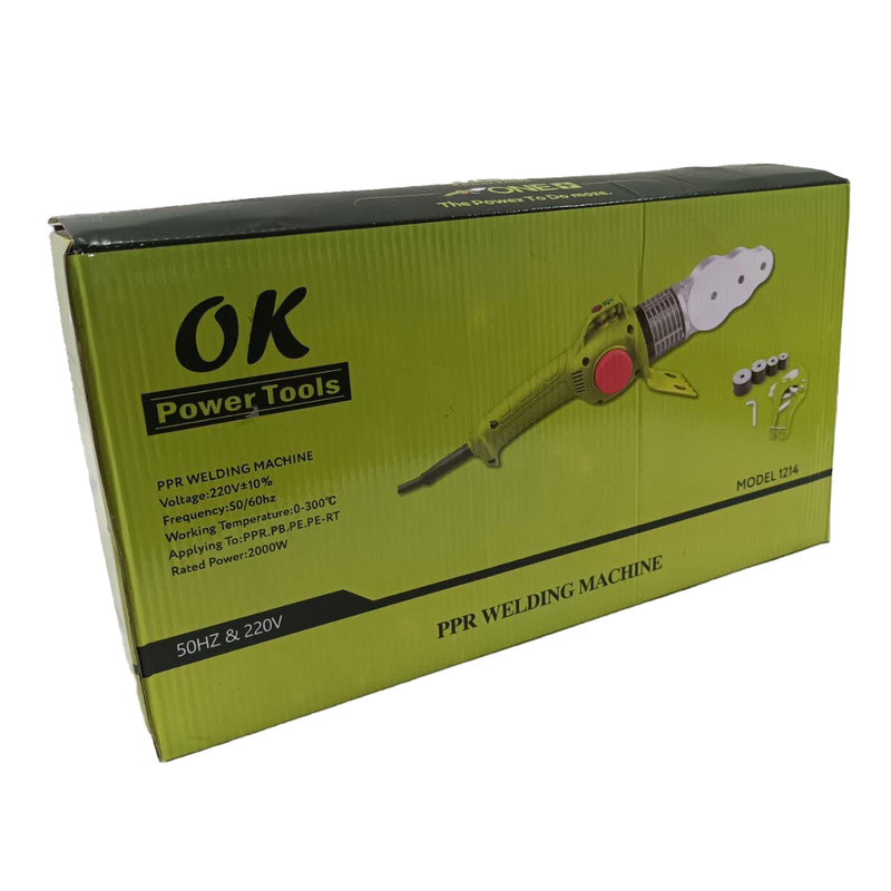 دستگاه جوش لوله پلیمری اوکی مدل 1214