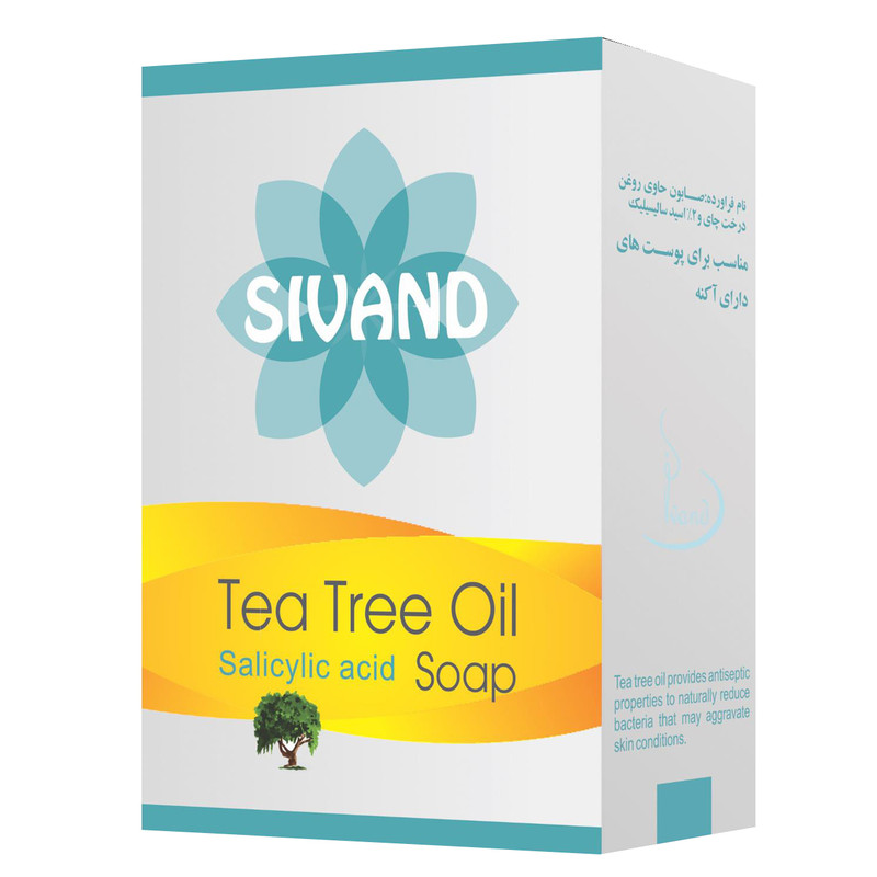 صابون ضد جوش سیوند مدل Tea Tree Oil وزن ۹۰ گرم صابون ضد جوش سیوند مدل Tea Tree Oil وزن ۹۰ گرم