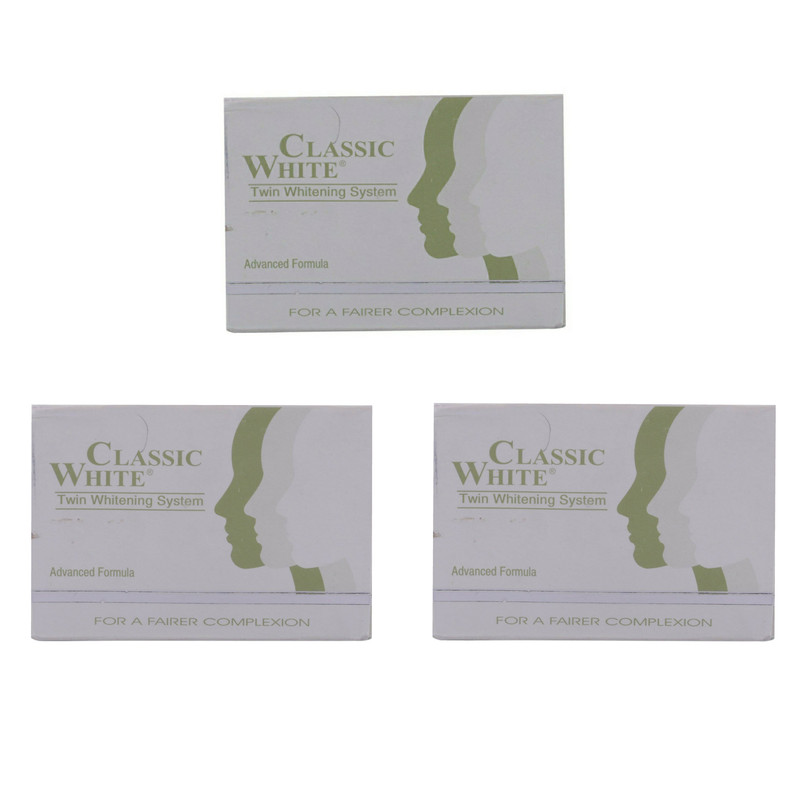 صابون ضد باکتری کلاسیک مدل وایت وزن 85 گرم مجموعه 3 عددی صابون ضد باکتری کلاسیک مدل وایت وزن 85 گرم مجموعه 3 عددی