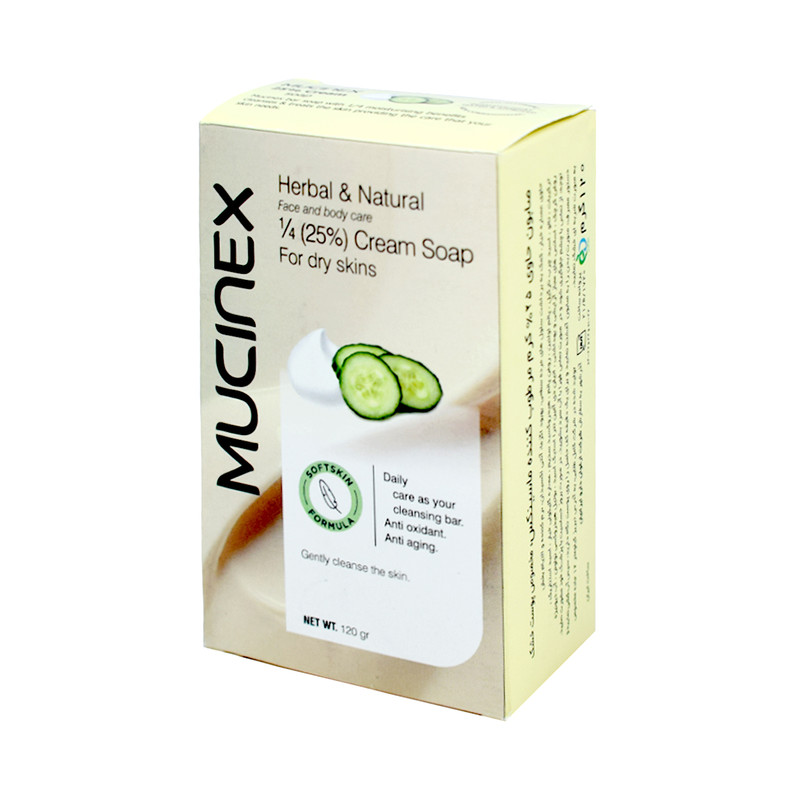 صابون شستشو ماسینکس مدل CUCUMBER وزن 120 گرم صابون شستشو ماسینکس مدل CUCUMBER وزن 120 گرم