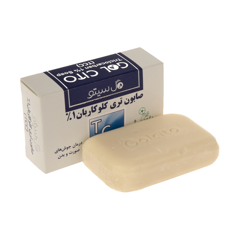 صابون درمانی گل سیتو مدل تی سی سی وزن 100 گرم صابون درمانی گل سیتو مدل تی سی سی وزن 100 گرم