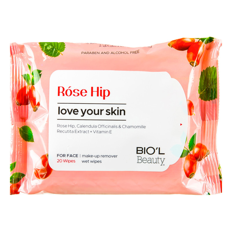 دستمال مرطوب بیول مدل Rose HiP بسته 20 عددی دستمال مرطوب بیول مدل Rose HiP بسته 20 عددی
