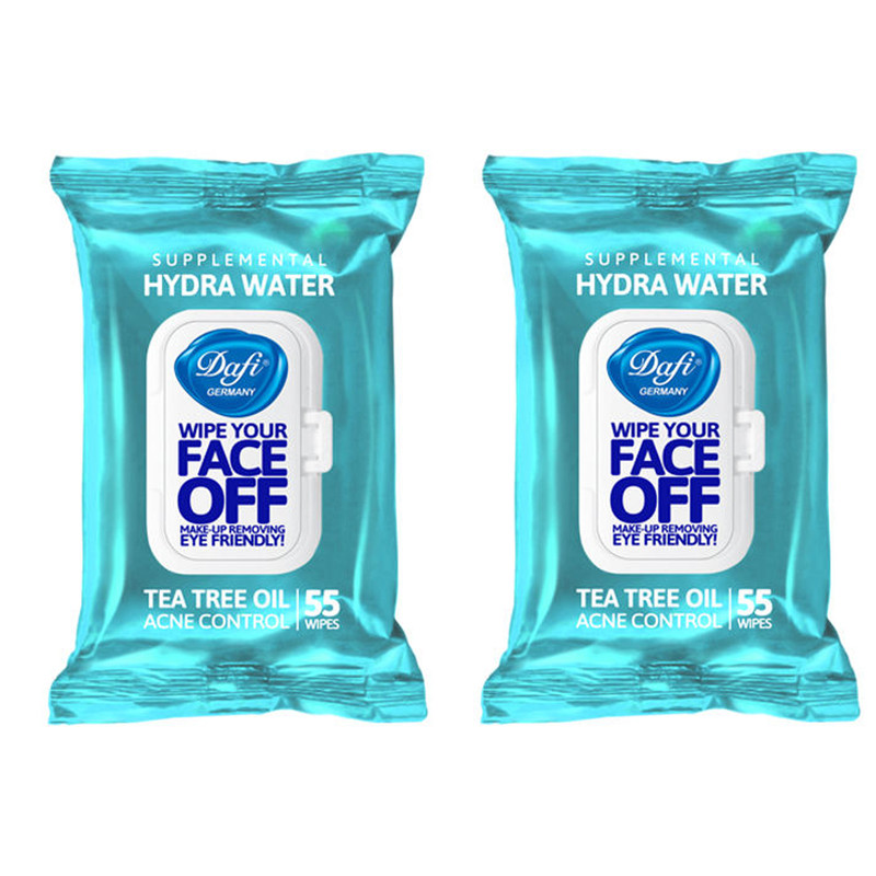 دستمال مرطوب دافی مدل HYDRA WATER مجموعه 2 عددی دستمال مرطوب دافی مدل HYDRA WATER مجموعه 2 عددی