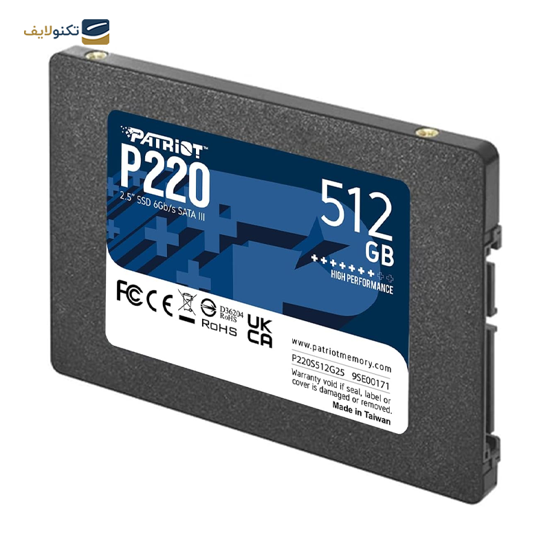 gallery-هارد اس اس دی اینترنال پاتریوت مدل P220 ظرفیت 256 گیگابایت copy.png gallery-هارد اس اس دی اینترنال پاتریوت مدل P220 ظرفیت 256 گیگابایت copy.png