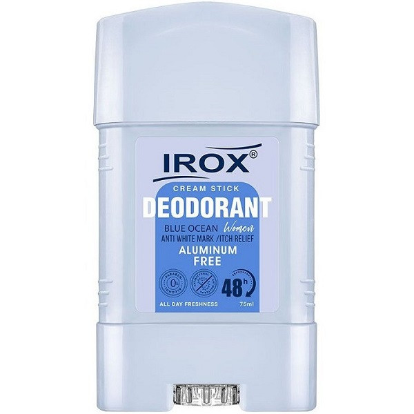 رول دئودرانت زنانه ایروکس مدل بلو اوشن وزن 75 گرم رول دئودرانت زنانه ایروکس مدل بلو اوشن وزن 75 گرم